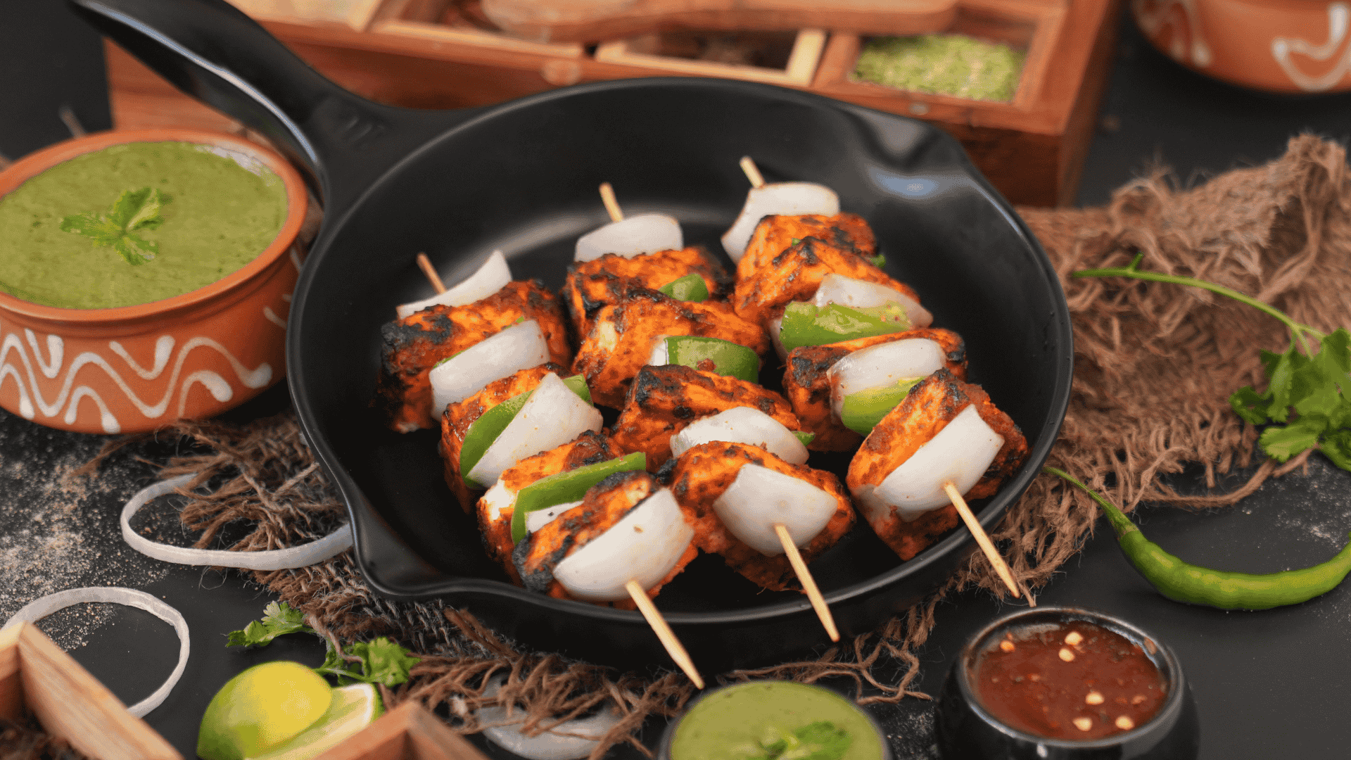 Peri Peri Paneer Tikka